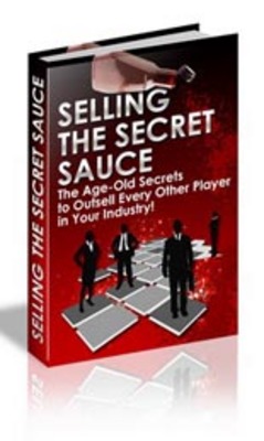 Product picture Selling The Secret Sauce 