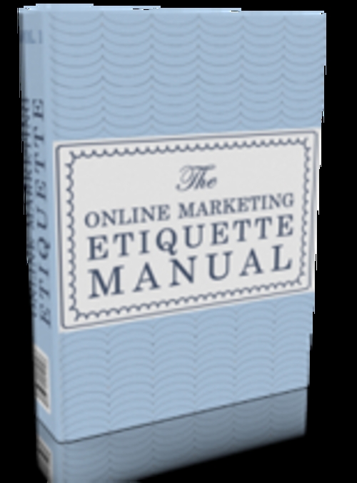 Product picture Online Marketing Etiquette Manual 